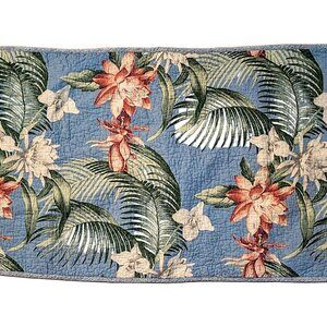 2 Tommy Bhama Floral Enchantment Pillow Shams 17”x34”